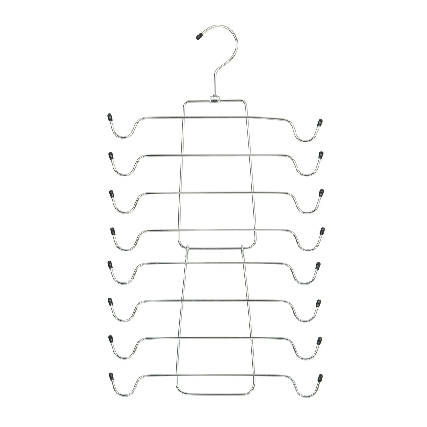 (2 pack) Folding Tank Top & Bra Hanger - Heavy Duty Metal, Space Saving Hanger for Adults