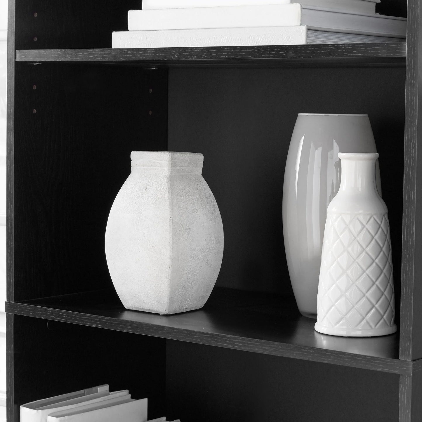 Mainstays 5-Shelf Bookcase with Adjustable Shelves