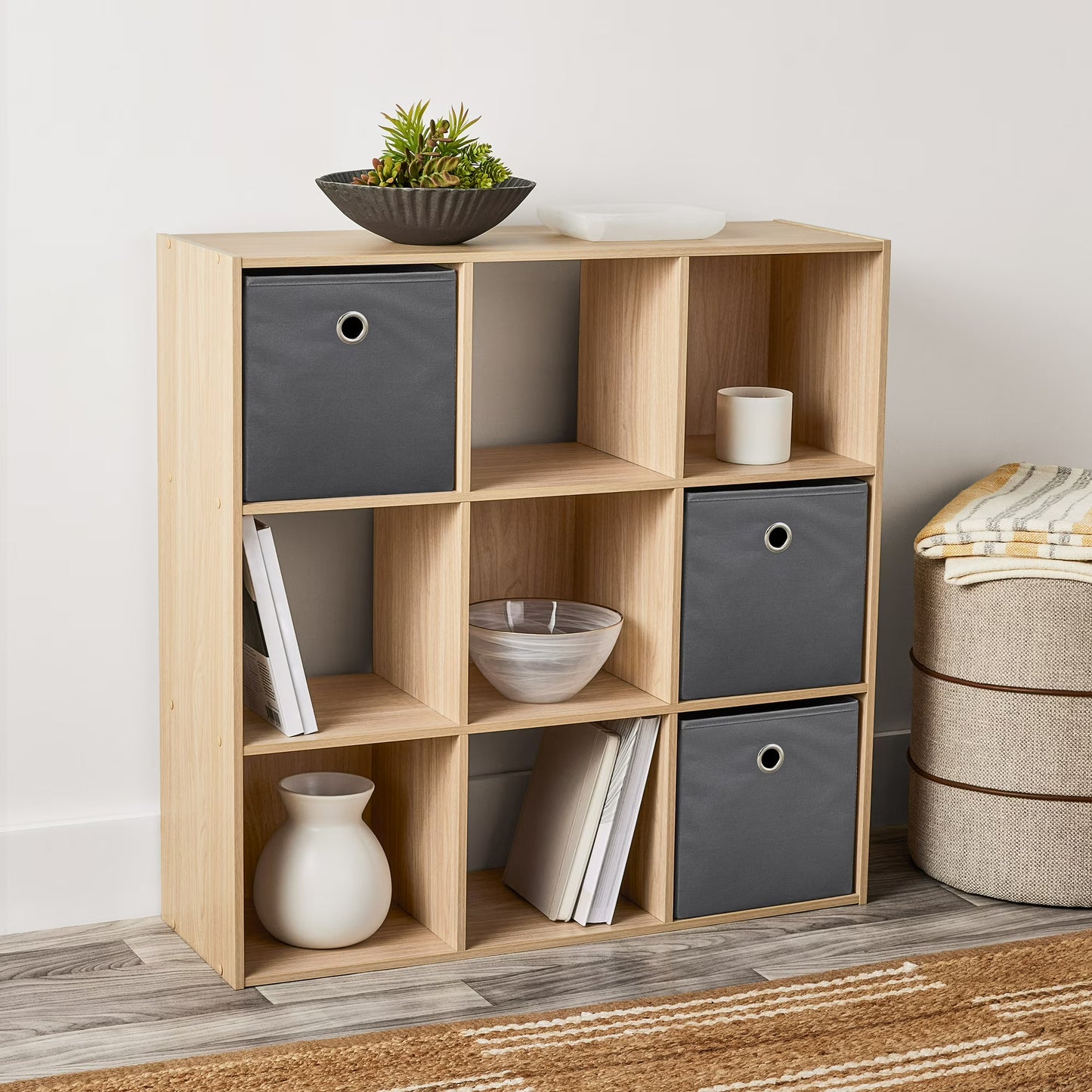 Mainstays 9 Cube Storage Organizer.