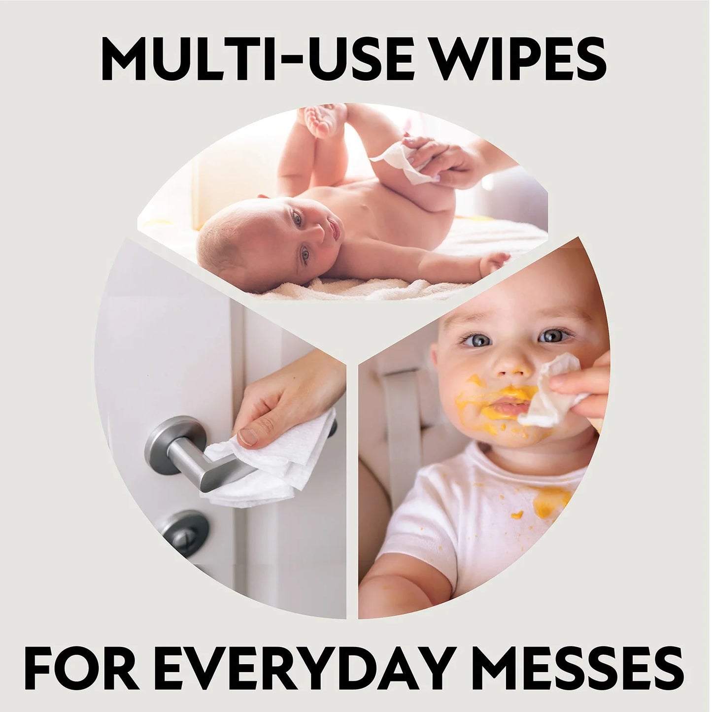 Premium Fragrance Free Baby Wipes,12 packs of 96-count wipes, 1,152 wipes total 12 Pack