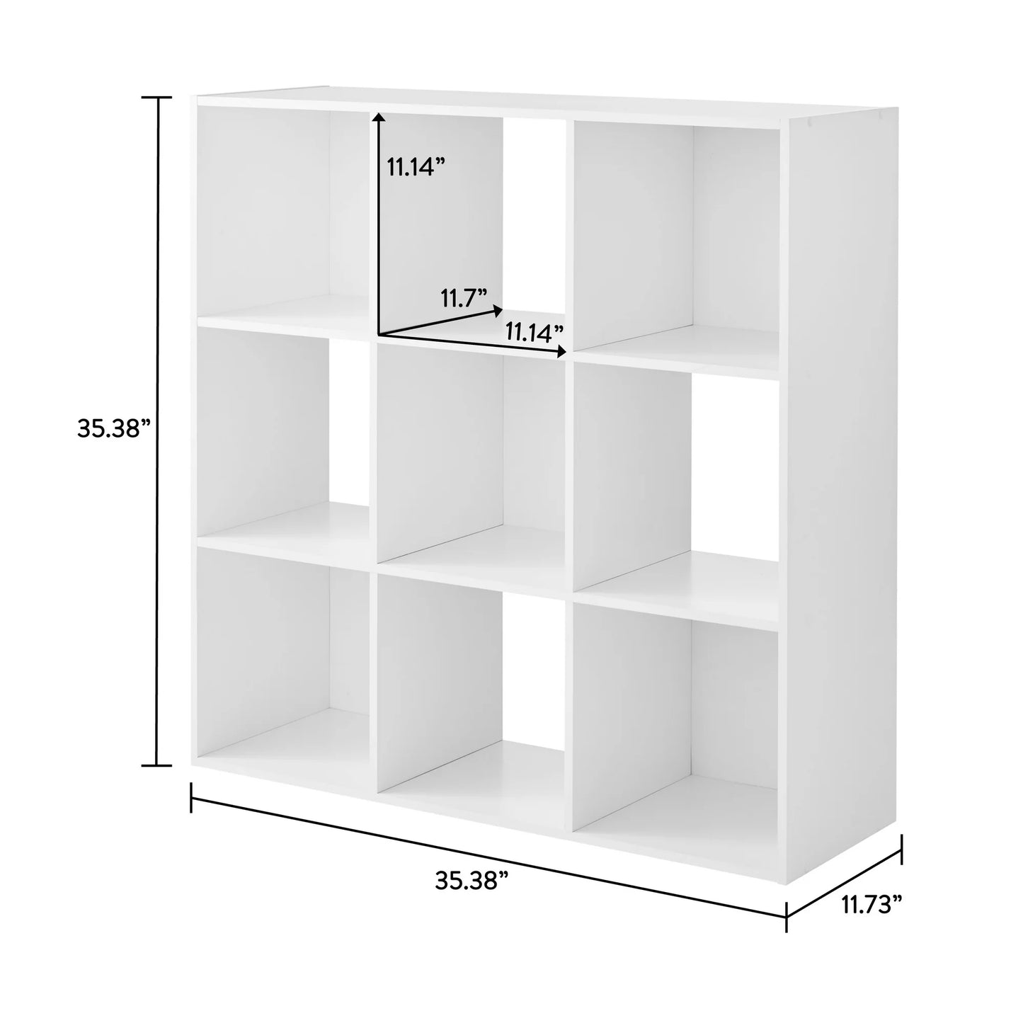 Mainstays 9 Cube Storage Organizer.