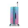 iFLY Hardside Fibertech Luggage 24" Checked Luggage, Cotton Candy