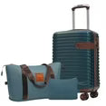 Luggage Sets 3 Piece Lightweight Hardside Rugged Travel Suitcase with Wheels, 22” x 14” x 9” Airline Approved, TSA Lock