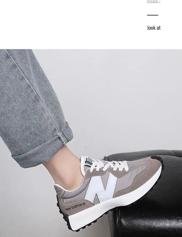 Casual Shoes, Sports Matching Korean Style, Breathable and Wear-Resistant, Very Suitable for Travel, Running Wear, Very Suitable for Women's Casual Sports Shoes