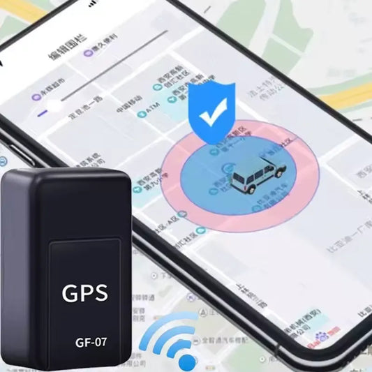 GF-07 Mini GPS Tracker, Magnetic Mini GPS Real Time Long Standby Tracking Device for Vehicle Car Person Dog Pet Size: about 42 * 25 * 20mm Black