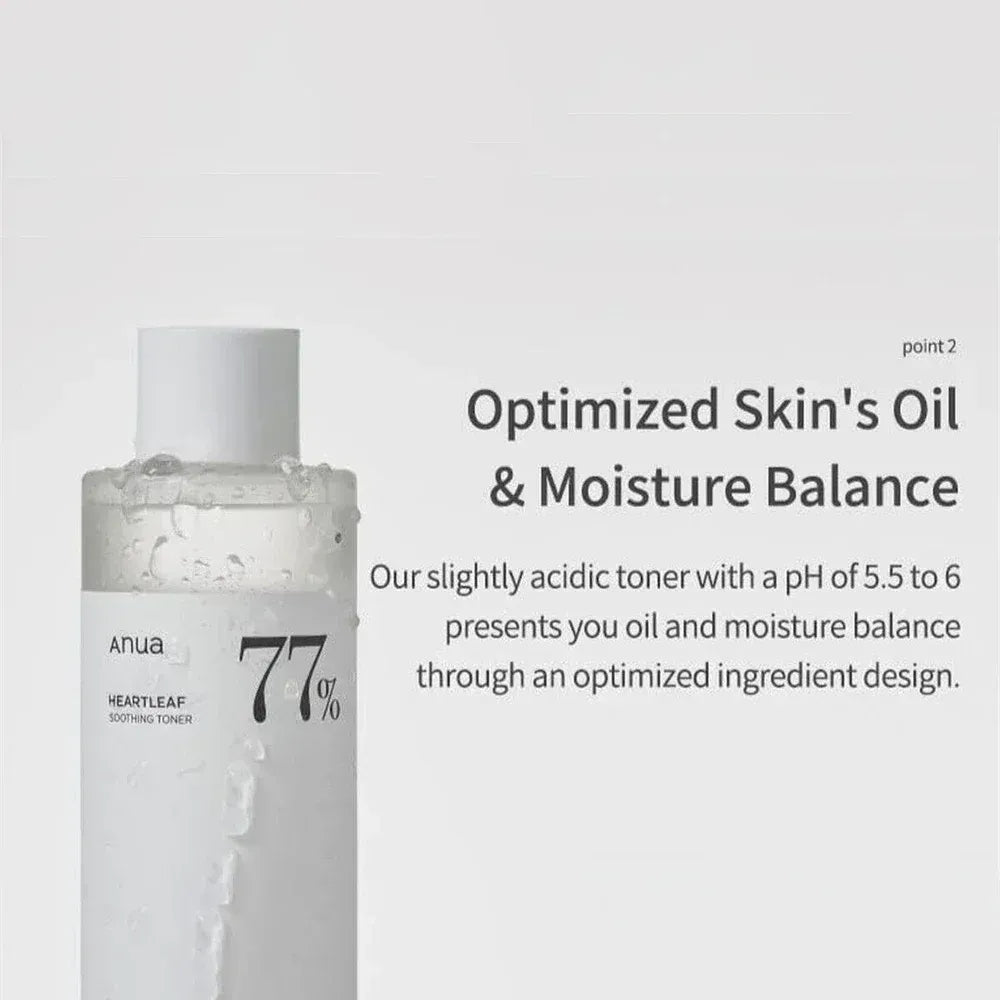 Anua Heartleaf Cleansing Oil & Deep Cleansing Foam & Soothing Toner, Pore Control, Gentle Korean Skincare