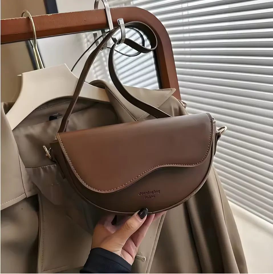 Women's PU bag, women's wallet and handbag, women's leather top handle, shoulder bag