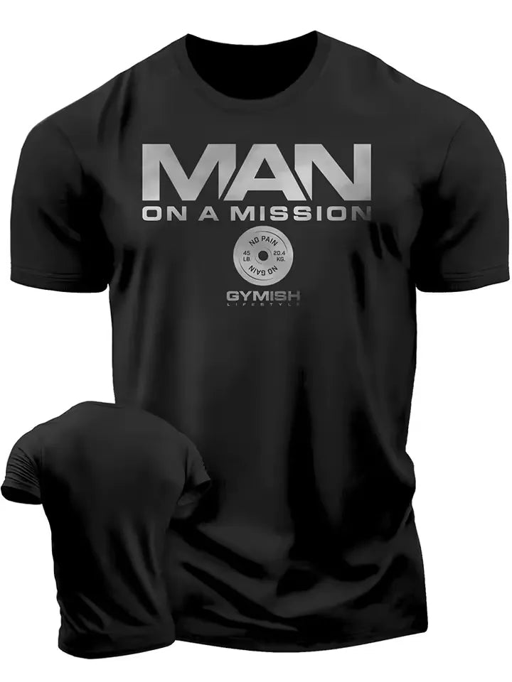 Lift Heavy Recover Fully T-Shirts for Workout, Funny Gym Shirt for Men