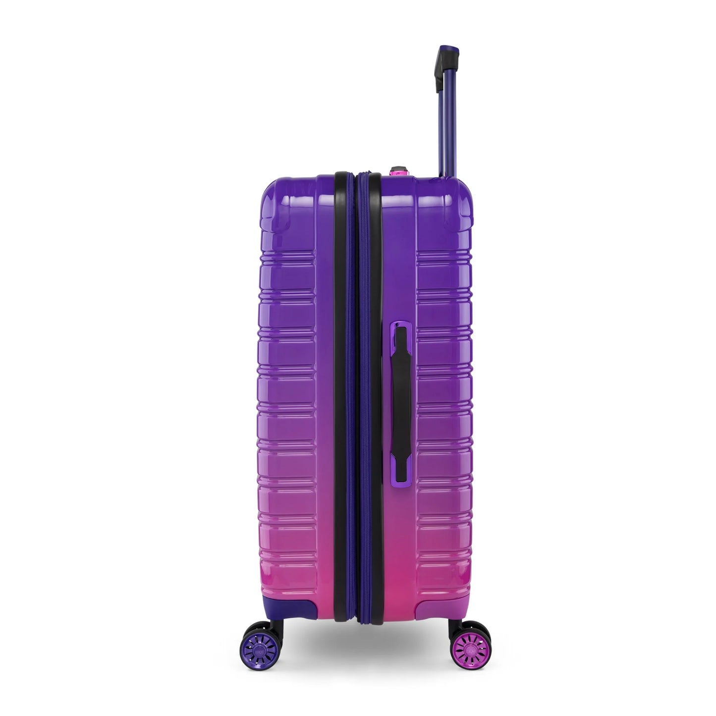 iFLY Hardside Fibertech Luggage 24" Checked Luggage, Cotton Candy