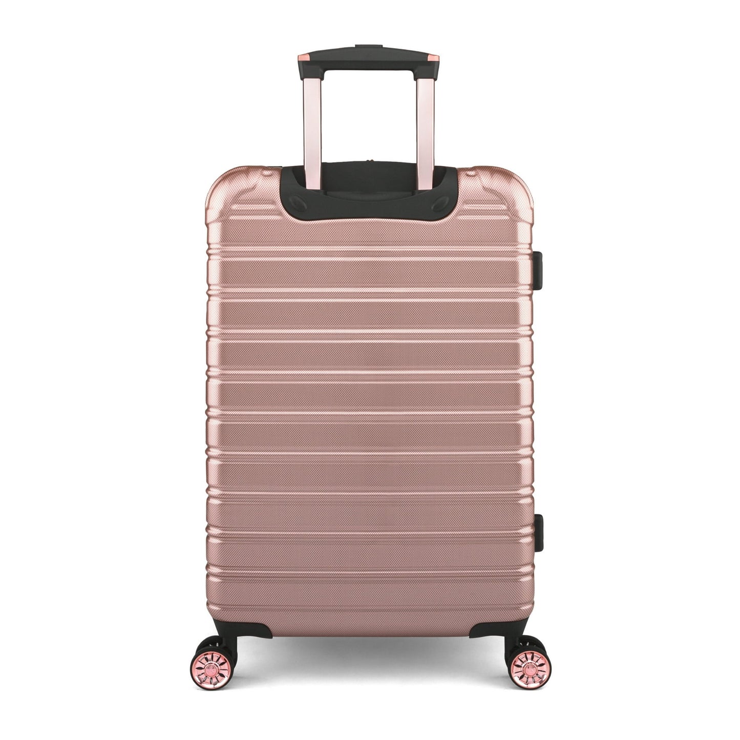 iFLY Hardside Fibertech Luggage 24" Checked Luggage, Cotton Candy