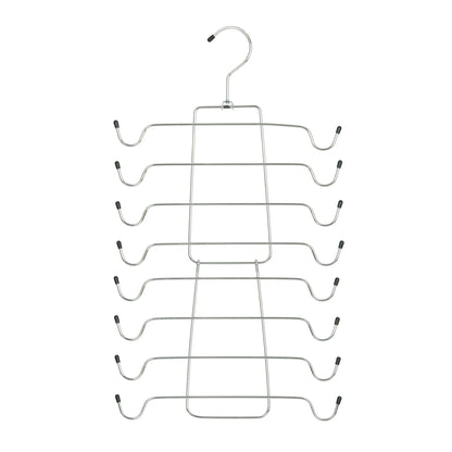 (2 pack) Folding Tank Top & Bra Hanger - Heavy Duty Metal, Space Saving Hanger for Adults