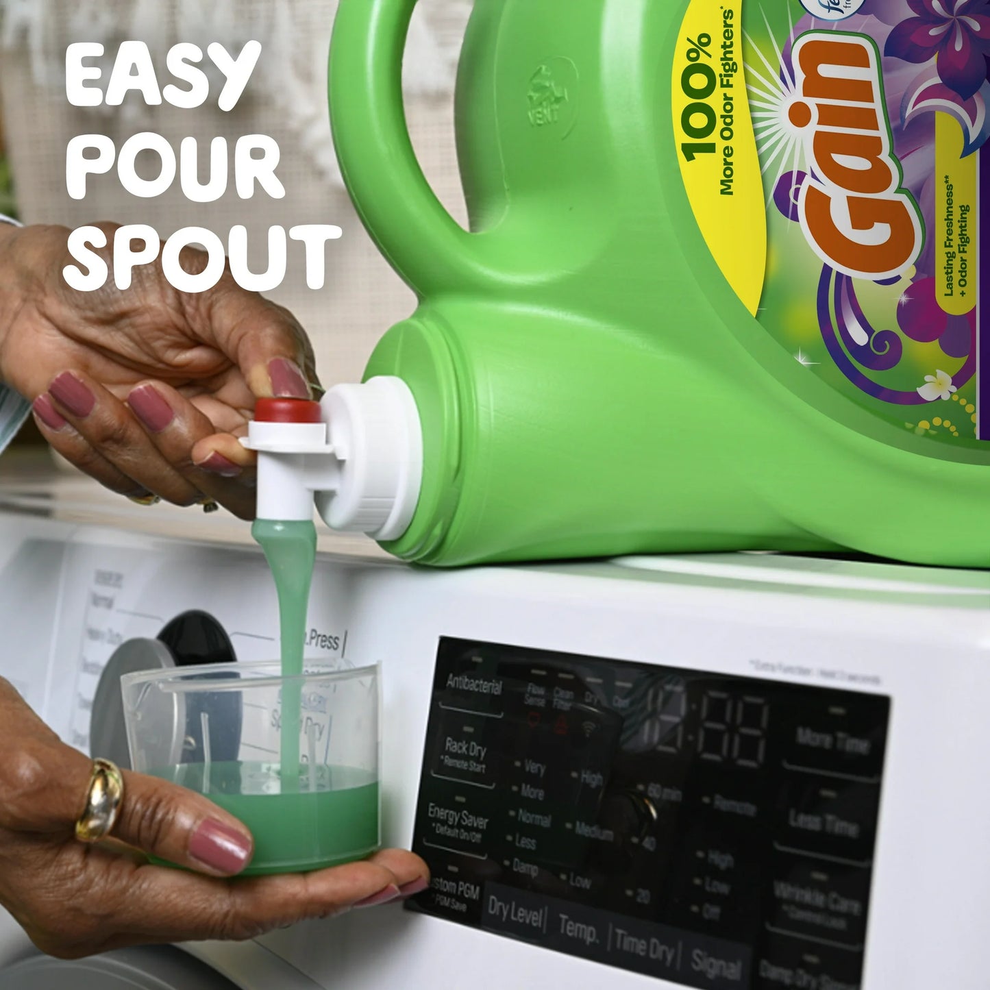 Gain Liquid Laundry Detergent, Moonlight Breeze Scent