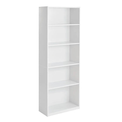 Mainstays 5-Shelf Bookcase with Adjustable Shelves