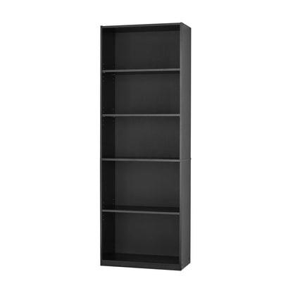 Mainstays 5-Shelf Bookcase with Adjustable Shelves