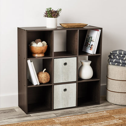 Mainstays 9 Cube Storage Organizer.