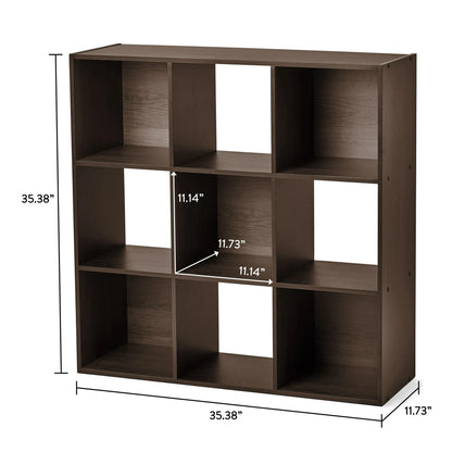 Mainstays 9 Cube Storage Organizer.